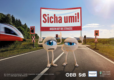 Sicha umi - Plakat © Land Stmk/ ÖBB/ StB